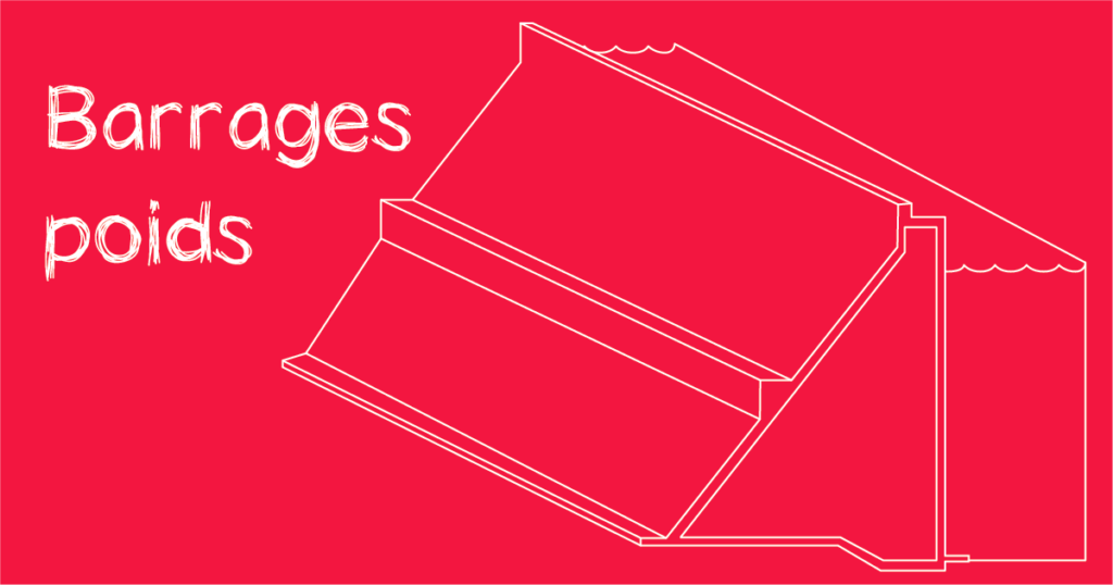 Barrages poids