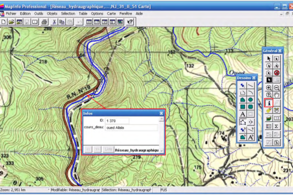 SYSTEMES D’INFORMATION GEOGRAPHIQUE - COURS ET TRAVAUX PRATIQUES
