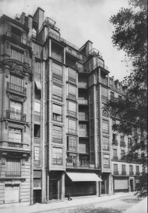 les immeubles de la rue Franklin