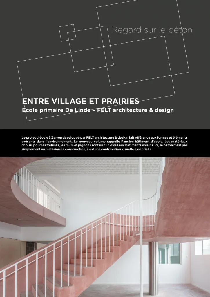 Entre village et prairies - École primaire de Linde - FELT Architecture & design