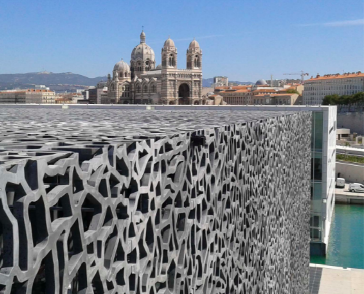 Le MuCEM à Marseille réalisé par l’architecte Ricciotti