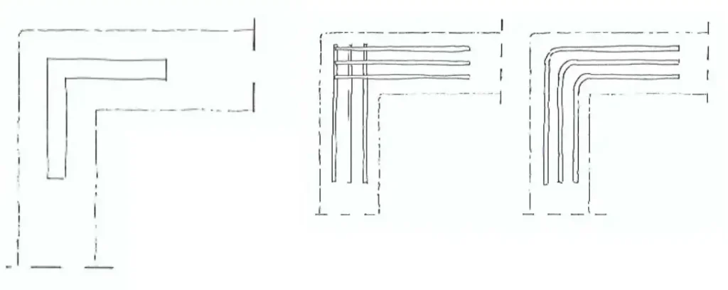 exemples de renforts de d'angle