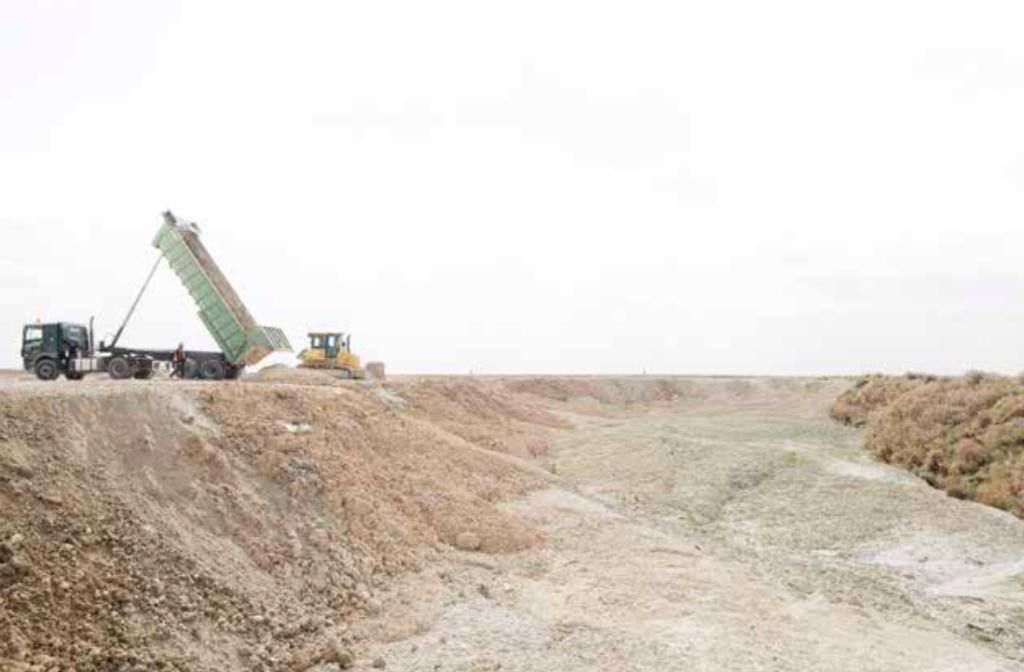 plateforme ECT en Seine et Marne permet la gestion et le stockage de matériaux inertes de Villeneuve sous Dammartin