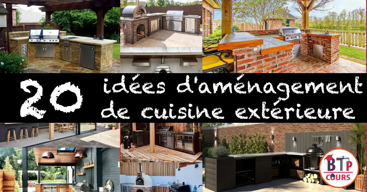 Idées d'aménagement de cuisine extérieure