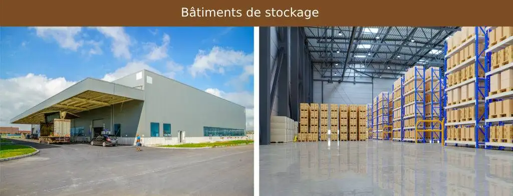 Bâtiments de stockage