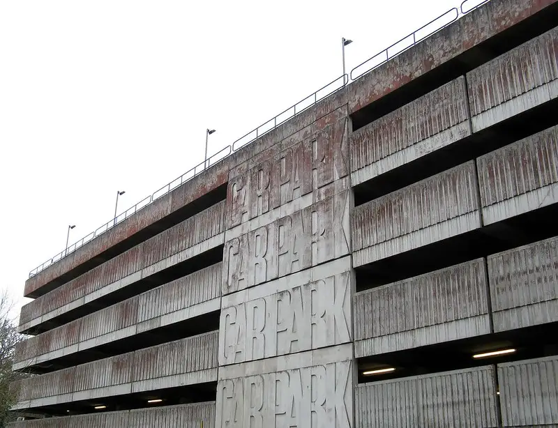 historique parking en beton