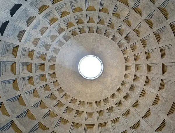 pantheon rome dome interior