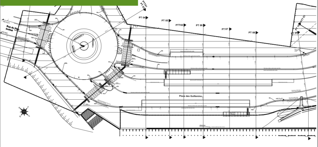 L'esplanade des Guillemins Performance technique et esthétique des bétons